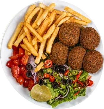 Falafel Teller